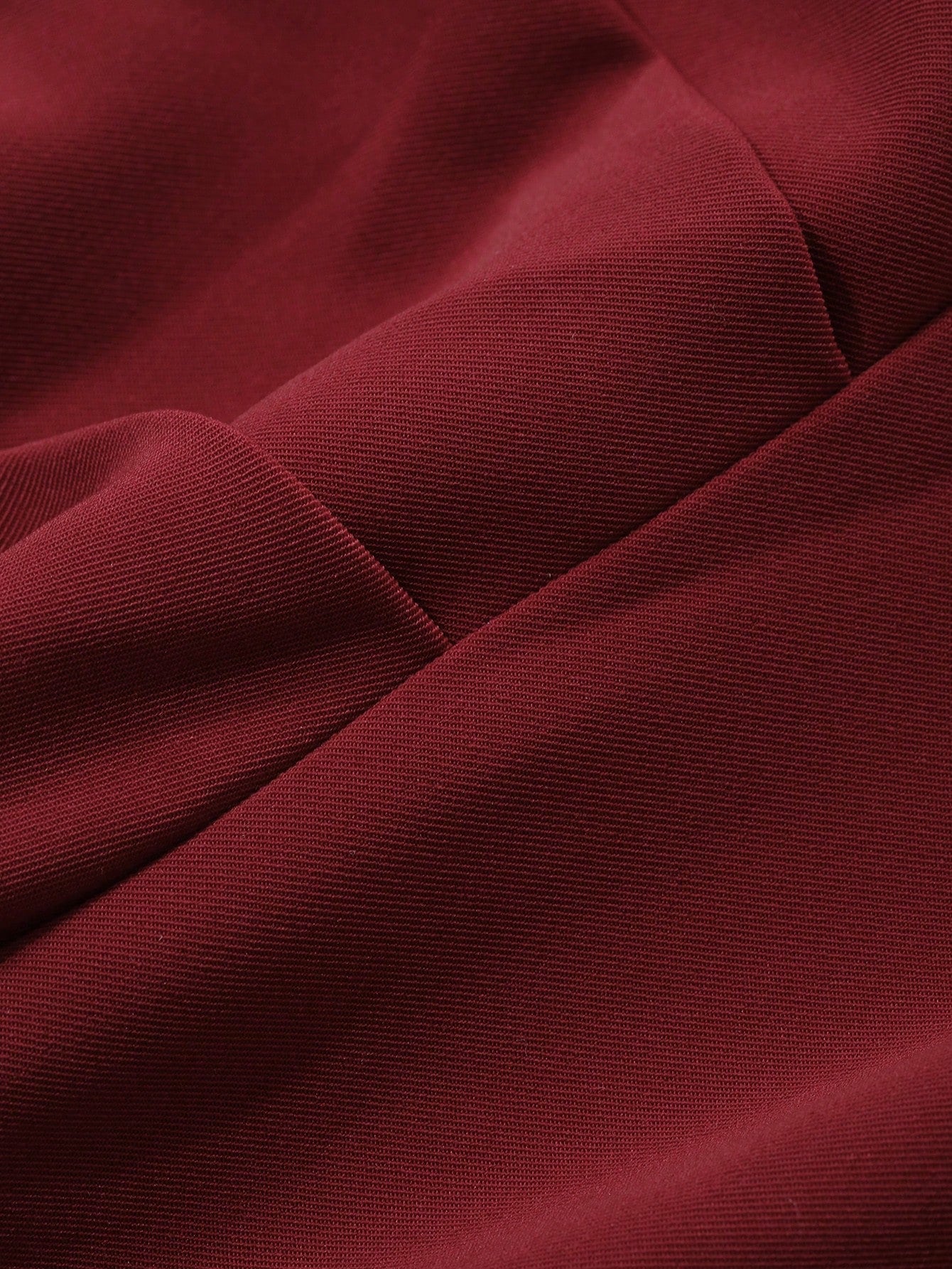 CM-DS718762 Women Elegant Seoul Style Sweetheart Neckline Puff Sleeve Asymmetric Ruched Slit Midi Dress - Burgundy