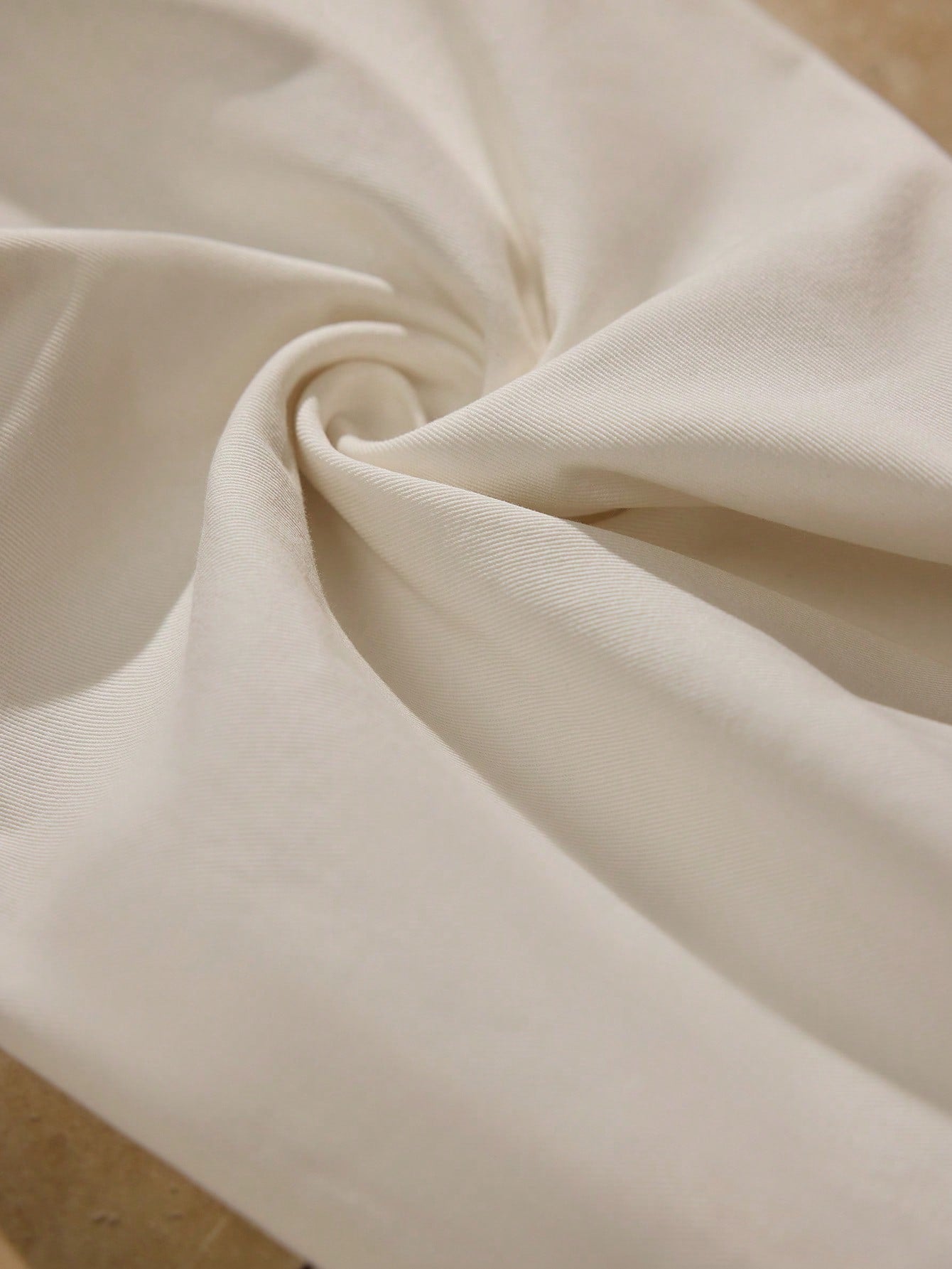 CM-BS556902 Women Elegant Seoul Style Contrast Lace Pocket Straight Leg Pants - White