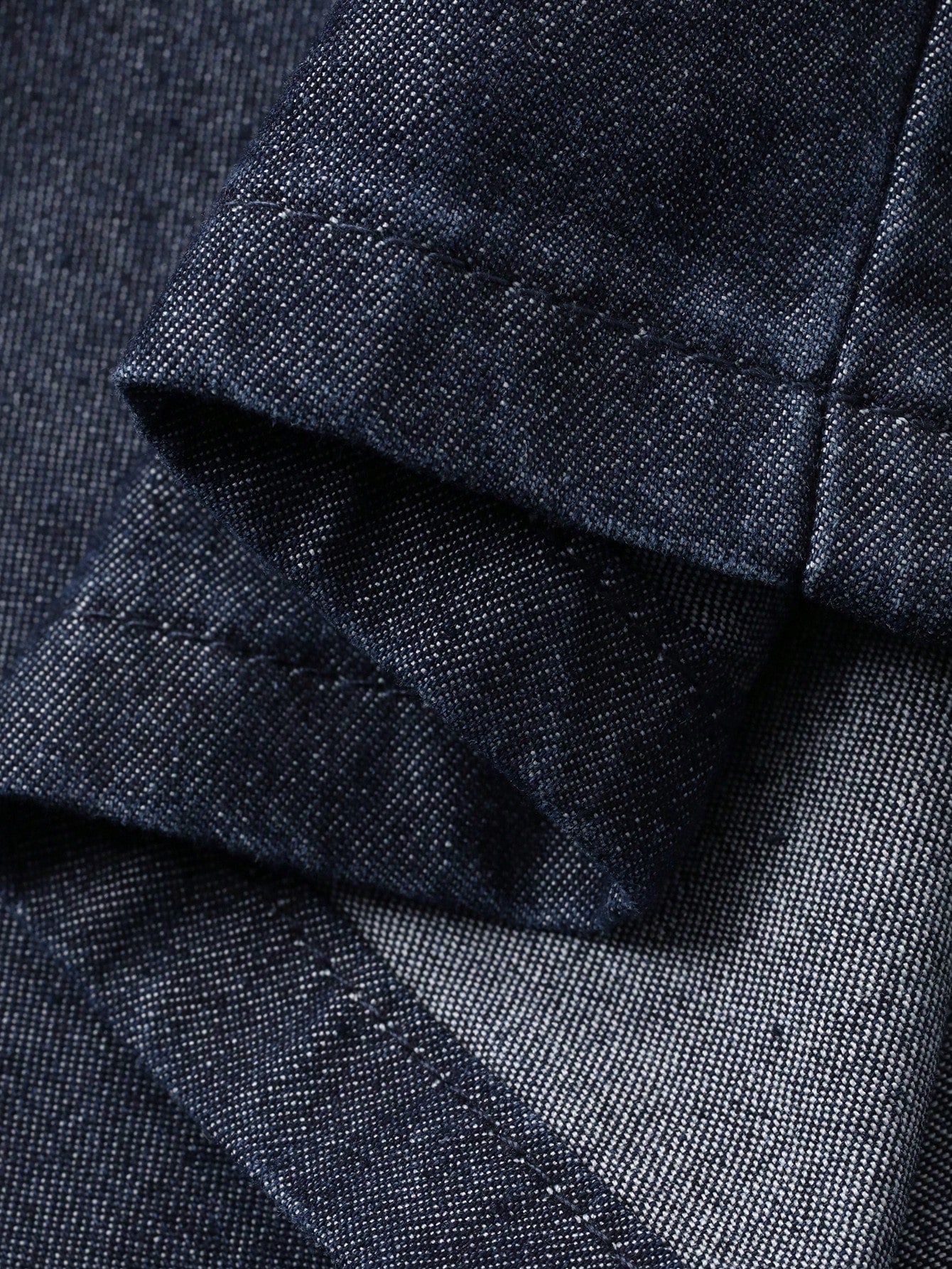 CM-SS390460 Women Casual Seoul Style Turndown Collar Long Sleeve Loose Shirt With Straight Leg Jeans - Set