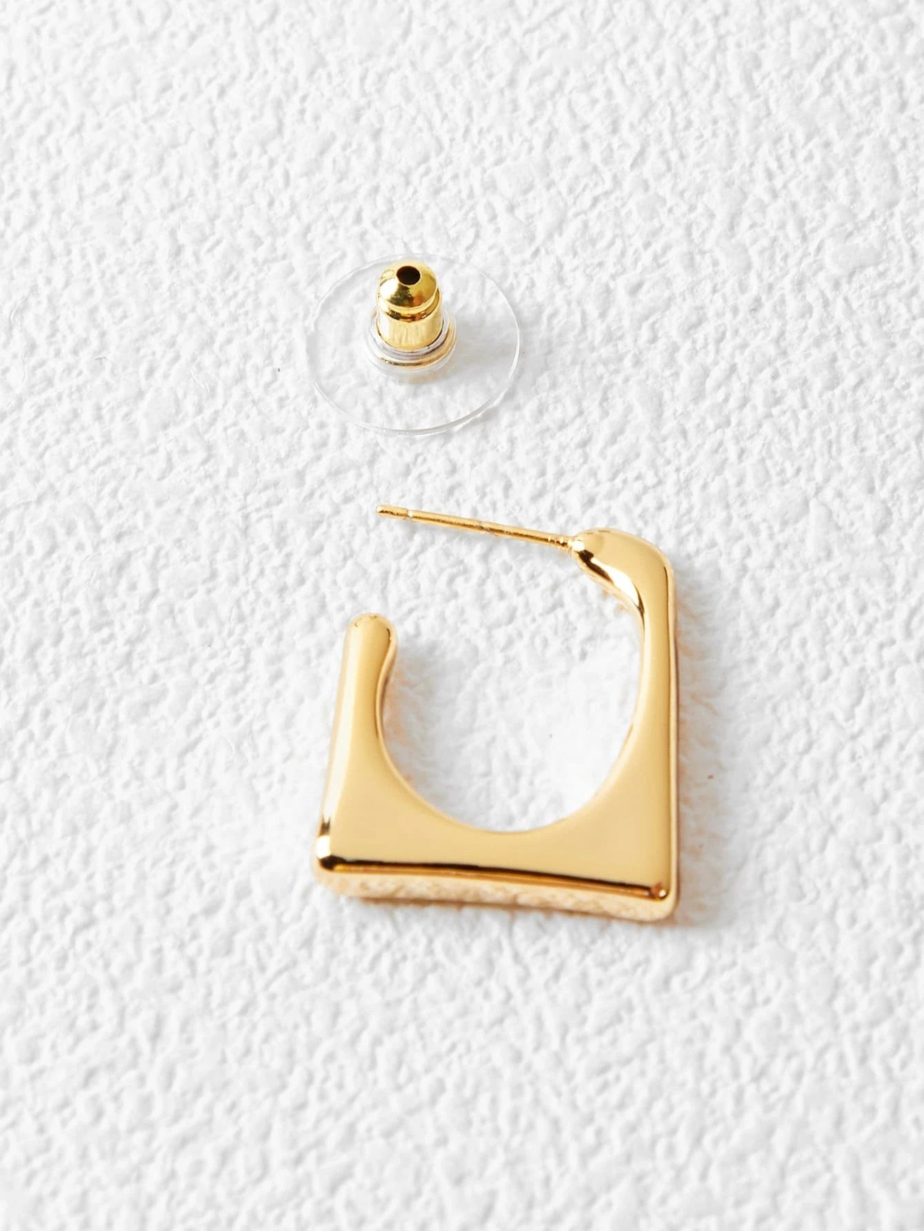 CM-AXS513424 Women Trendy Seoul Style 14K Gold Plated Alloy Geometric Earrings