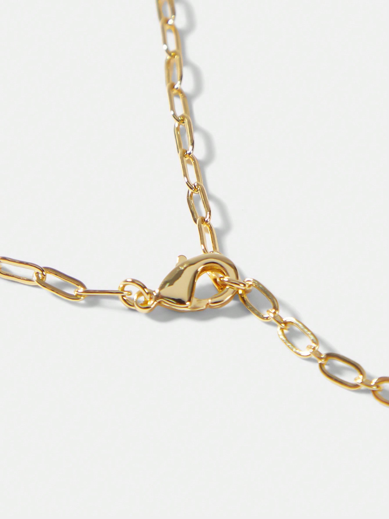 CM-AXS939966 Women Trendy Seoul Style Gold And Green Faux Crystal Chain Bracelet