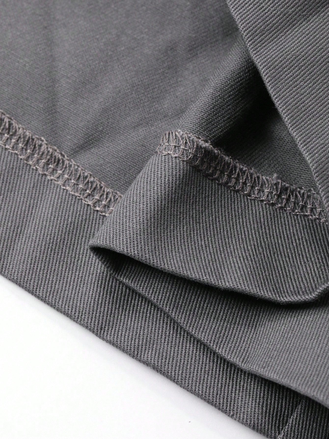 CM-SS223307 Women Casual Seoul Style Solid Color Collared Sleeveless Shirt With Pocket Elastic Waist Skirt - Set