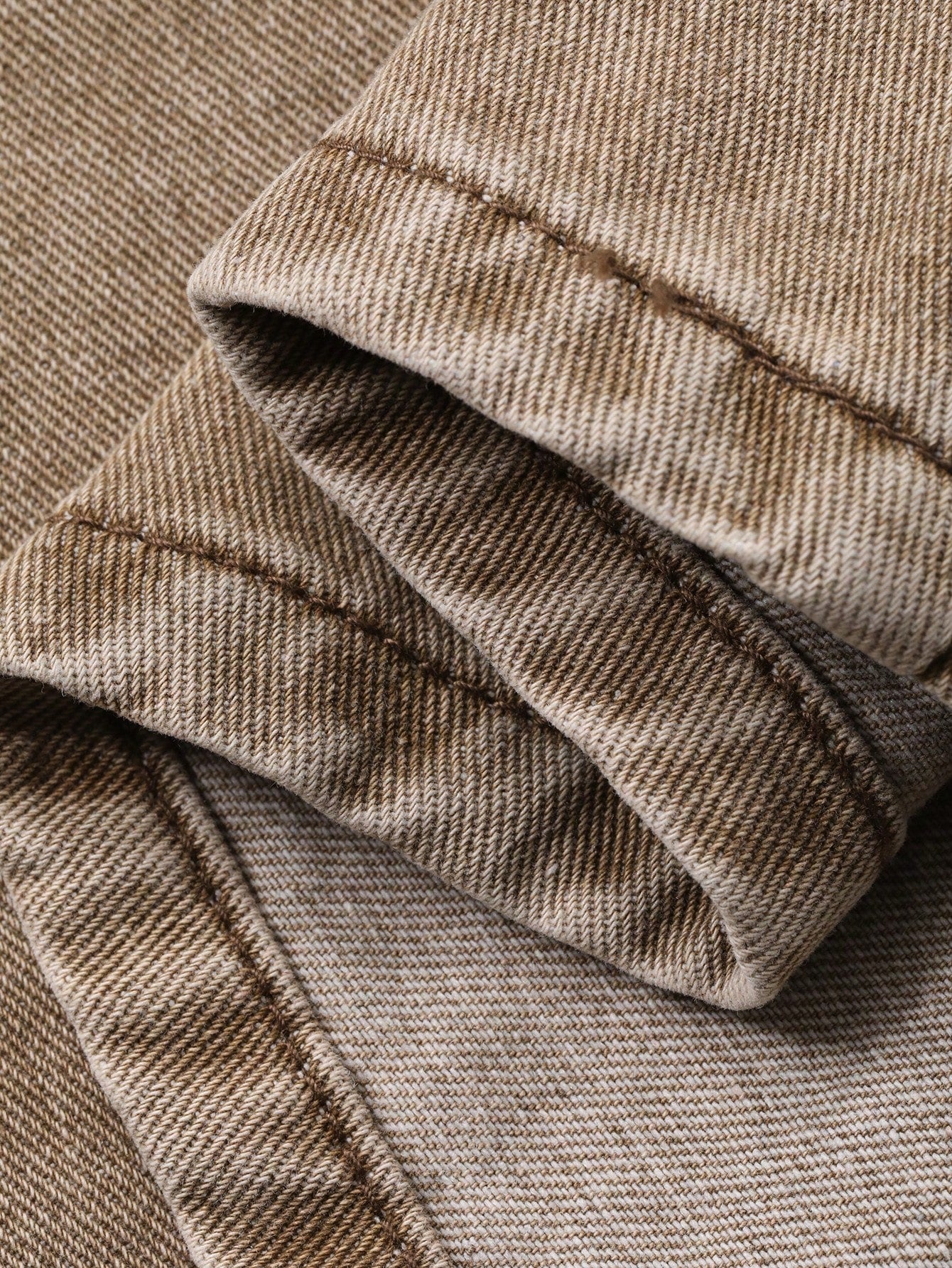 CM-SS424477 Women Casual Seoul Style PU Collar Splice Loose Long Sleeve Denim Jacket With Skirt - Set