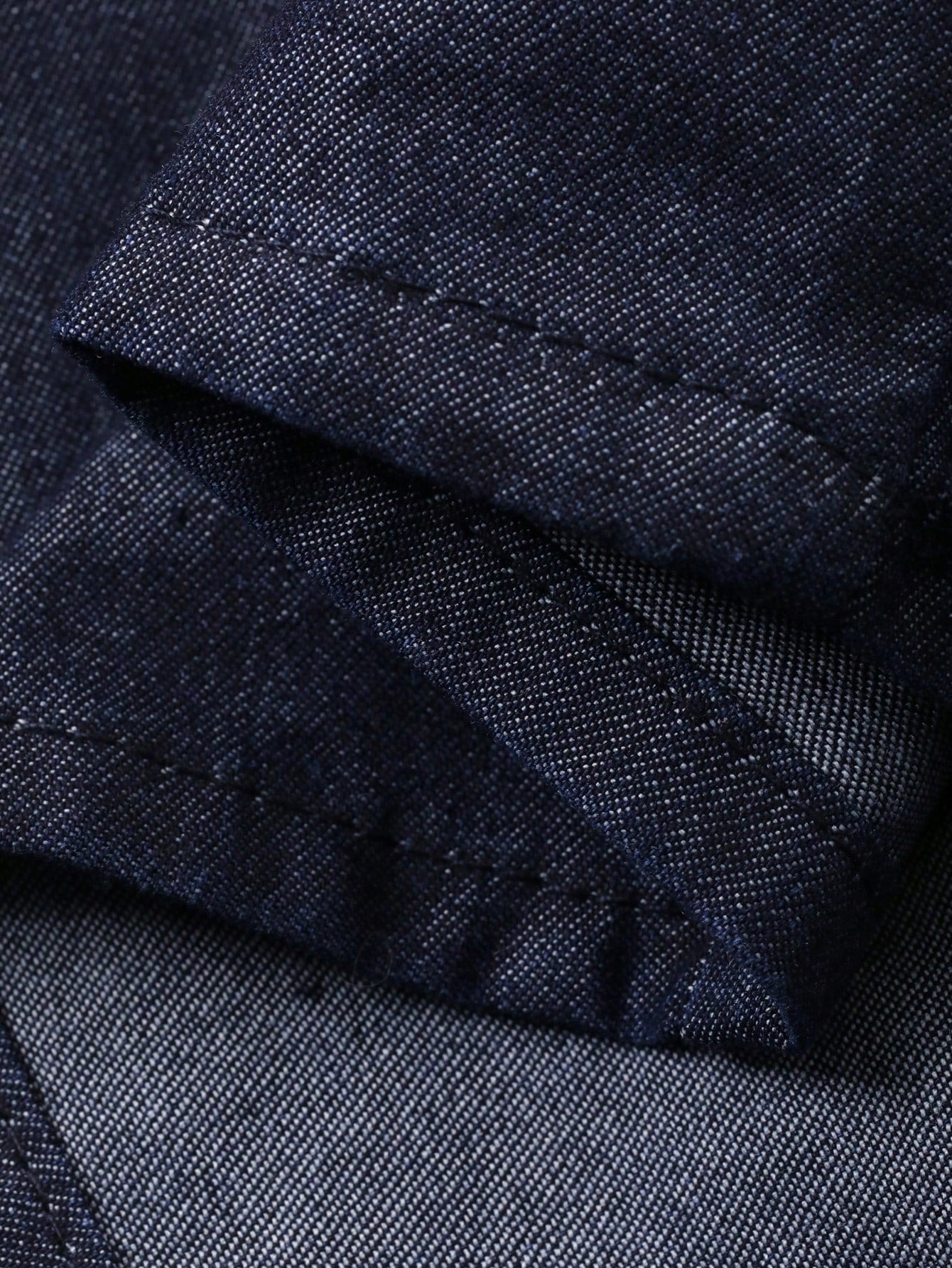 CM-DS534897 Women Casual Seoul Style Dark Wash V-Neck Sleeveless Waist Cinched Long Denim Dress