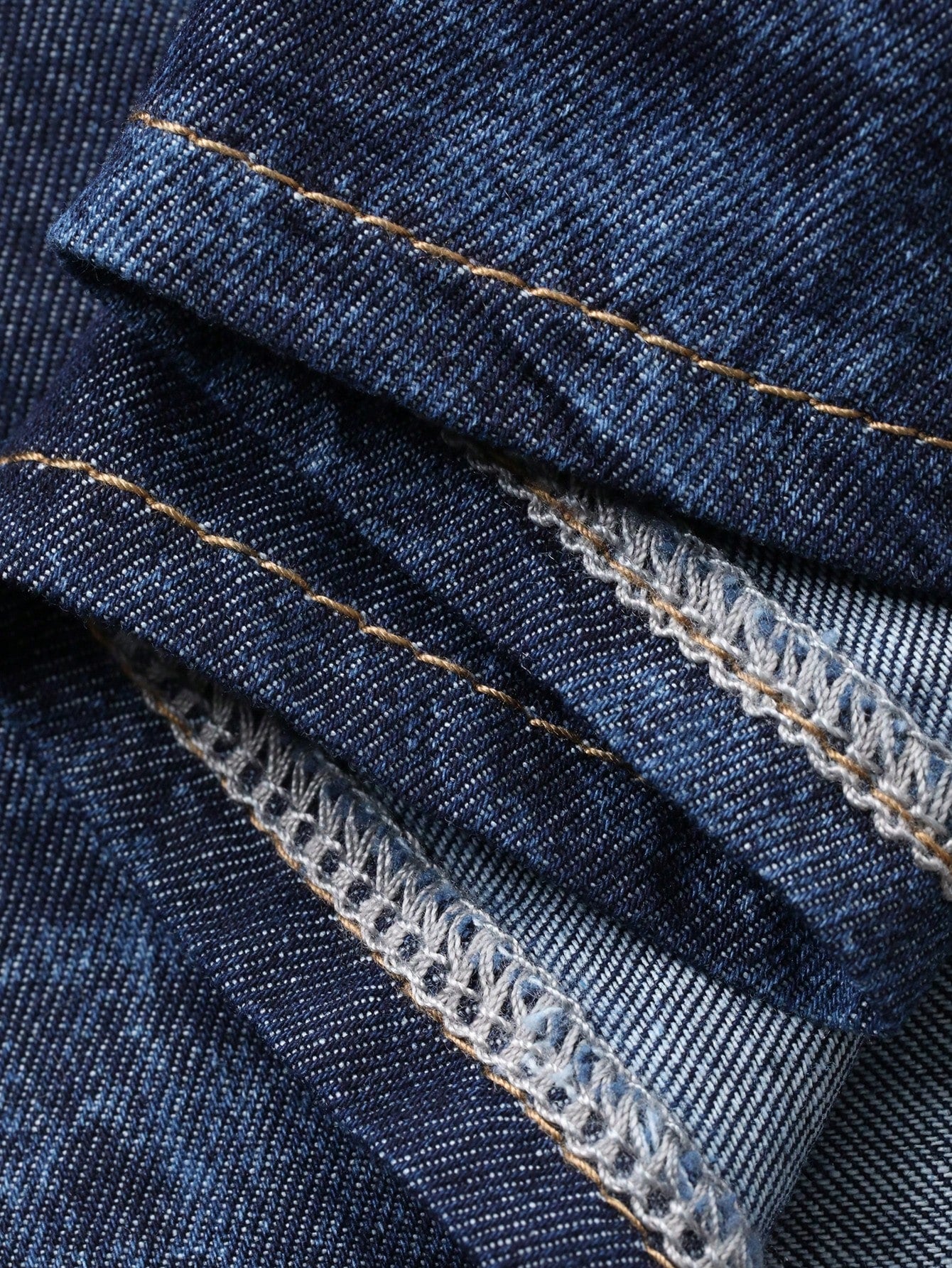 CM-DS125182 Women Casual Seoul Style Tie-Dye Print Loose Strap Off Shoulder Sleeveless Denim Dress