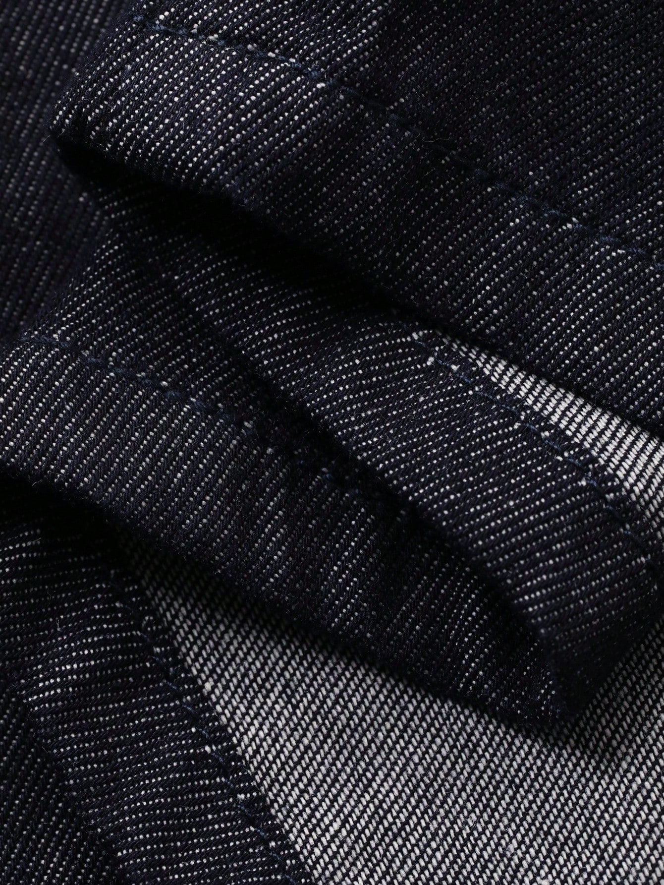 CM-SS371783 Women Casual Seoul Style Round Neck Sleeveless Open Front Denim Vest With Loose Straight Leg Jeans - Set