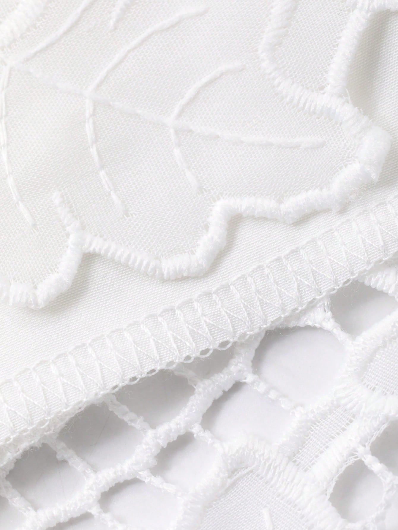 CM-DS485885 Women Trendy Bohemian Style Lace Patchwork Stand Collar 3/4 Sleeve Long Shirt Dress