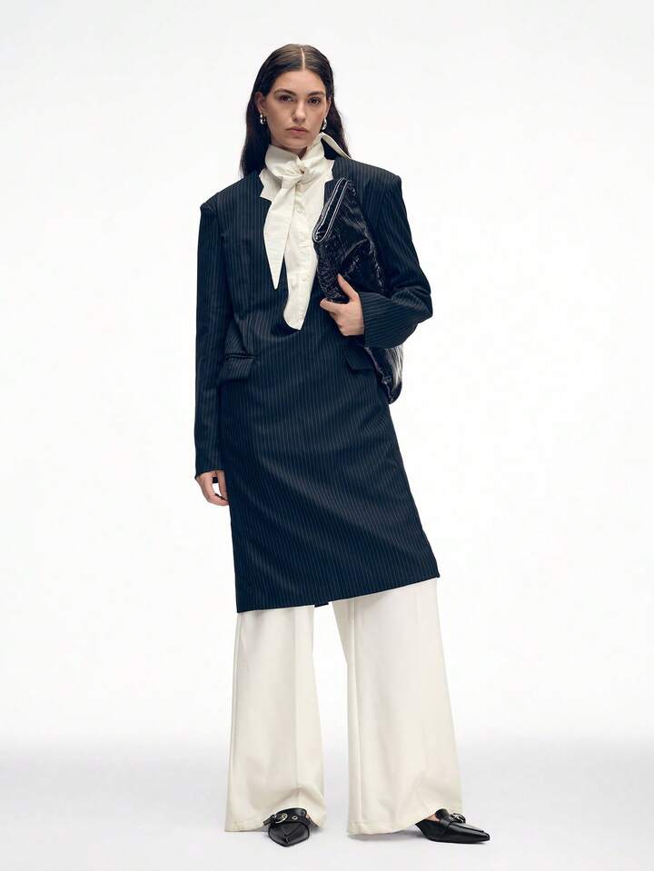 CM-SHS472346 Women Trendy Seoul Style Pointed Toe Buckle Design High Heel Mules - Black