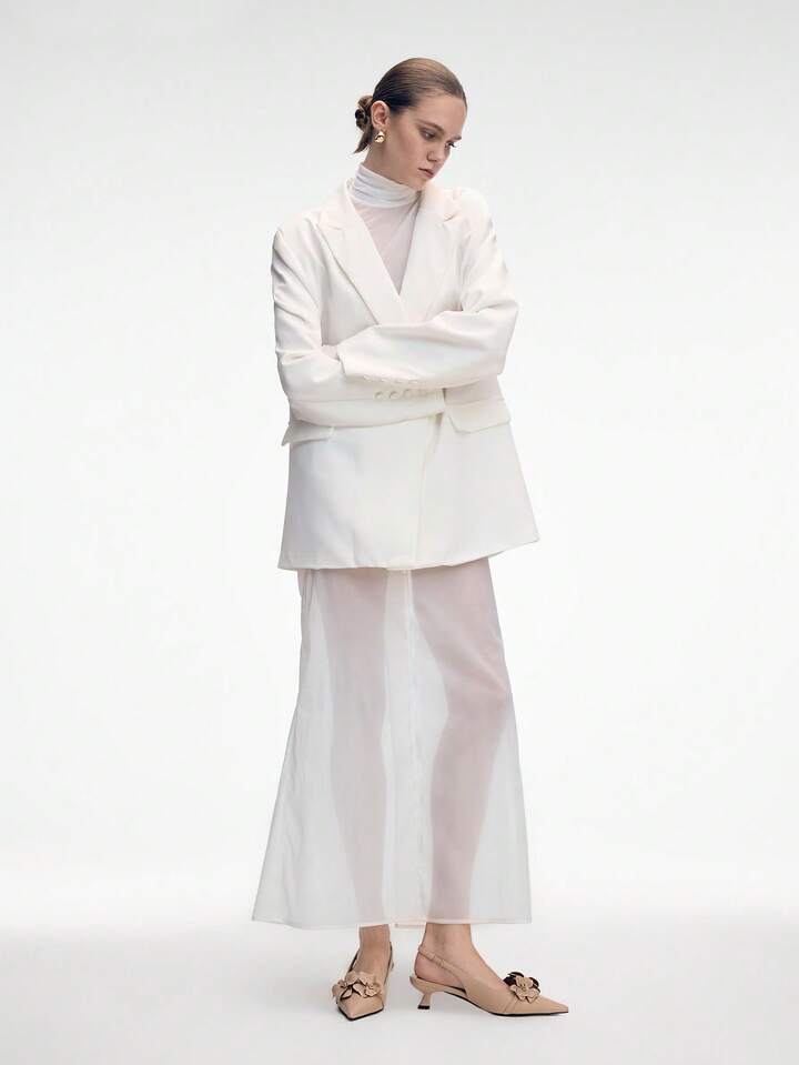 CM-SHS069952 Women Trendy Seoul Style Floral Decor Pointed Toe Pumps - Baby Pink