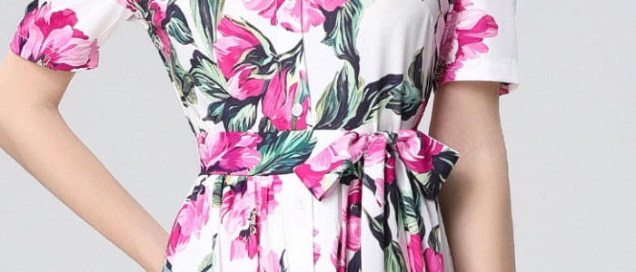 CM-DY046799 Women Elegant European Style Lapel Sleeveless Gauze Slim Pinched Waist Long Dress