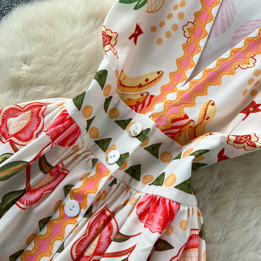 CM-DY067934 Women Elegant European Style V-Neck Sleeveless High Waist A-Line Long Dress - Yellow