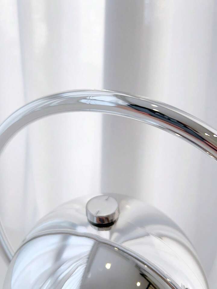 CM-BGS326453 Women Trendy Seoul Style 3D Asymmetric Ball Shaped Minimalist Evening Handbag - Silver