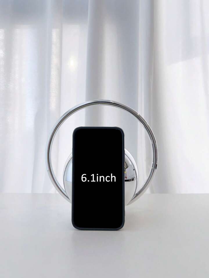 CM-BGS326453 Women Trendy Seoul Style 3D Asymmetric Ball Shaped Minimalist Evening Handbag - Silver