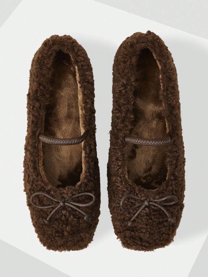 CM-SHS242785 Women Trendy Seoul Style Mary Jane Low Vamp Flat Shoes