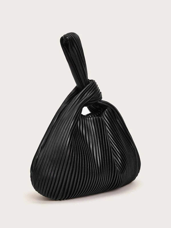 CM-BGS105189 Women Trendy Seoul Style Minimalist Satchel Bag - Black